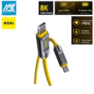 Aohi AOC-L017 USB 4.2 fast charging cable USB C to C 240W data Max 120GB/s compatible with Thunderbo