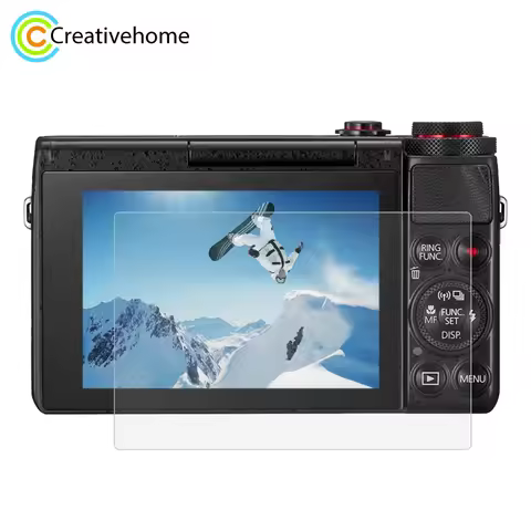PULUZ 2.5D 9H Tempered Glass Film for Canon G7X / G3X / G9X / G5X / G7XII / G9XII / G1X Mark III / M