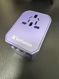 Verbatim 世界 通用 旅行 旅遊 轉插 4 USB + 1 Type C apple iphone samsung