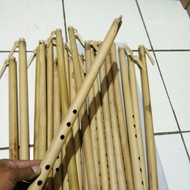 SULING SERULING BAMBU KAWIH LUBANG 6 PENTATONIK GAMELAN SUNDA