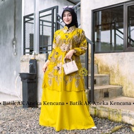 BISA PISAH Batik Couple Keluarga Sania ruffle ndoro jowi TERMURAH batik iskandar