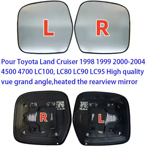 Pour Toyota Land Cruiser 1998-2004 4500 4700 LC100, LC80 LC90 LC95 High quality vue grand angle,heat