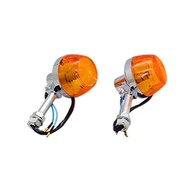 Motorcycle Turn Signals Amber Lights 12V Moto Bulb Indicators Turn Signals For Honda C70 CT70 CT90 X