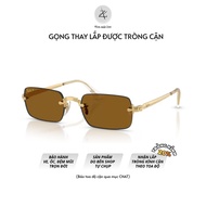 RayBan X ASAP Rocky 0RX3928 rimless drill frame, genuine metal rectangular shape, fullbox