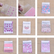 50100pcs Heart Clear Candy Bag Transparent Plastic Bag Cookie OPP Bag For Wedding Birthday Party Deco DIY Gift Packaging Pouch