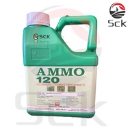 Ammo120 4Liter/Racun Rumput/Rumpai Glyphosate 12%/Racun serap