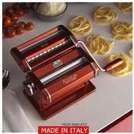 Atlas 150 Red - Made in Italy,  PASTA MACHINE, NOODLE MACHINE   Atlas 150 紅色  -意大利制造, 製麵機, 麵條機, 壓麵機 