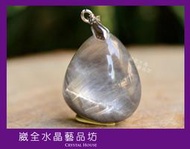 【崴全水晶】天然 黑銀鈦  墜子 【約15.8 g】辟邪助運、安全感、強烈罡氣