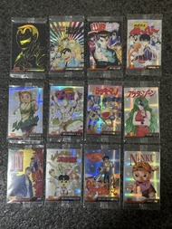 日本 週刊少年Jump  餅咭 閃咭 12張