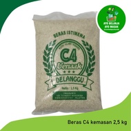 Beras C4 Kemasan 2,5 Kg