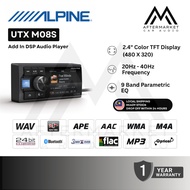 Alpine UTX-M08S ADD-IN DSP CAR AUDIO PLAYER