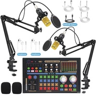 Mobile Phone Sound Card Singing Live Voice Changing Computer Live Dedicated English Sound Card Full 