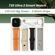 T20 Ultra 2 Smartwatch 4in1 Strap Set -Smart Watch 49mm Men Women Bluetooth Call BT Music Game Wirel