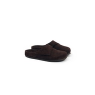 BLANK SPACE | Matty 1 Lapel Upturned Mules Suede Toe-Covered Mules