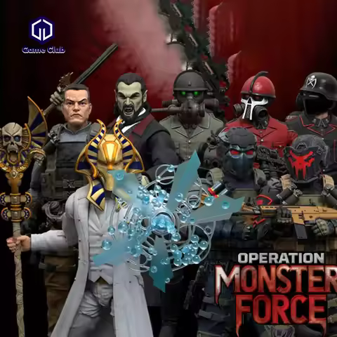In Stock Fresh Monkey 1/12 Eagle Team Monster Power 1 Urban Heavy Night Soldier Elite Guard Full Set
