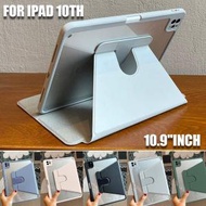 屯京 - [綠色] 360度旋轉平板保護殼 附筆槽保護套 10.9吋防摔全包邊保護套 適用於iPad10代 [平行進口]