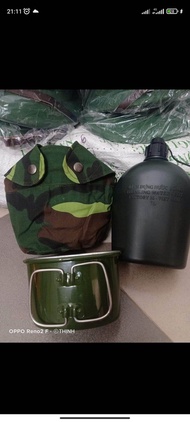 Bình tông 1L có ca nhôm và túi đựng