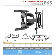 【SG】55" - 85" HD Cantilever Mount P65 TV Swivel Bracket TV Wall Mount Bracket up to 68.2kg swivel brackets