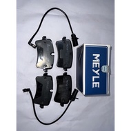 ( 100% MEYLE ) REAR DISC BRAKE PAD WITH SENSOR SET AUDI A8 D4 A6 C7 A7 ( 4H0698451A )