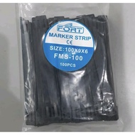 FMS-65 Fort Marker Strip FMS-100 Fort Flat Marker FMS 100 1 Pack 100pcs MS65 MS100/