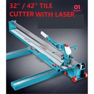 PRC 24" 32" TILE CUTTER WITH LASER PEMOTONG JUBIN HC1-800 HC1-1200 FINDER NAVATO TOTAL BOSSMAN VOLIN