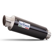 Motorcycle Exhaust Universal 51mm Leovince F01 Carbon Muffler with DB Killer For Z650 MT07 CBR500R R