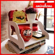 Wall shelf Desktop storage Wall shelf vintage wifi shelf