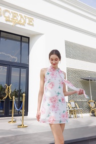 ROSSARIN - Ribbon Peony Dress