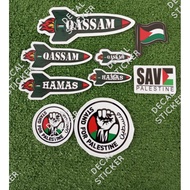 STICKER FLAG PALESTINE STAND WITH PALESTINE,PRAY FOR GAZA.