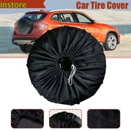 INSTORE Spare Tyre Cover UV Protection Space Saver Car Care Accessories 210D Oxford Cloth Motorhome Van Truck Tyre Bag