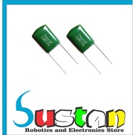 Milar Capacitor 2E102J 1nF Polyester Film Capacitor Lead Spacing Mylar