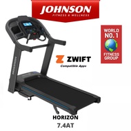 Johnson Fitness Horizon 7.4AT Treadmill [10 Years Warranty On Drive Motor]