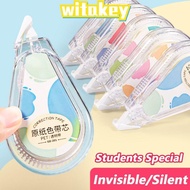 WITAKEY Alteration Tape, Students Special Beige Base Paper Color Correction Tape, Simple Invisible D