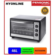 PEO-4605 - PENSONIC 46L ELECTRIC OVEN | PENSONIC 46L KETUHAR ELEKTRIK