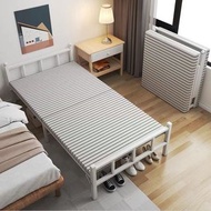 單人摺床連床褥 金屬摺疊床單雙人床架 Foldable Bed Frame