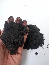 pasir moza hitam halus | karungan isi 5-6kg