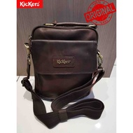 Kickers Leather Pouch &amp; Crossbody Sling Bag KICS89100 ( 100% Brand New )