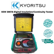 Kyoritsu KEW 3007A Digital Insulation/Continuity Tester with Backlight, 600V (NEW) Ready Stock 👍 Original 💯