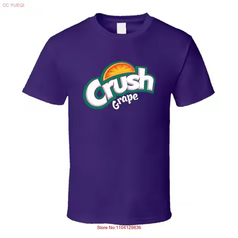 Crush Grape Soda Cool Halloween Costume T Shirt vintage Washed Stretched Slightly streetwear Stylish