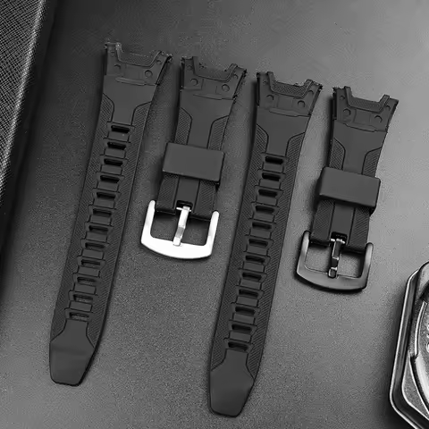 For Casio PROTREK Series PRG-110Y PRG-110C PRW-1300Y PRW-1500Y PRG-130Y notch resin Sports watch str
