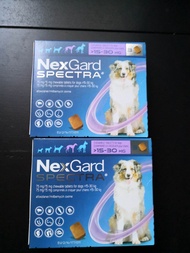 NEXGARD SPECTRA DOUBLE LARGE 3 TABLETS Expiry 31.09. 23