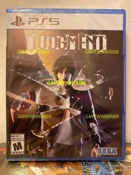全新 PS5遊戲 審判之眼 JUDGMENT 美版英文版