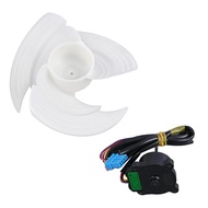 Fit for LMXS LNXC LNXS RDCS Etc Refrigerator Freezer Condenser Fan Motor EAU65058502 EAU65058501 wit