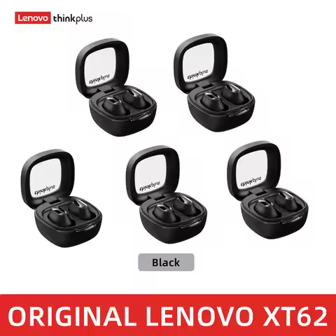 Original Lenovo original xt62 5PCS bluetooth headset 5.3 wireless headphones low latency mini high f