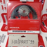 Gear set chain wheel drive chain kit T-14 T-42 428-116 CS1 KWC (2008 - 2013) Original HONDA 06401KWC