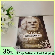 Renaissance Calendar,2025 Wall Calendar Art - Special Thick Sturdy Ugly Dog Wall Calendar for Organi