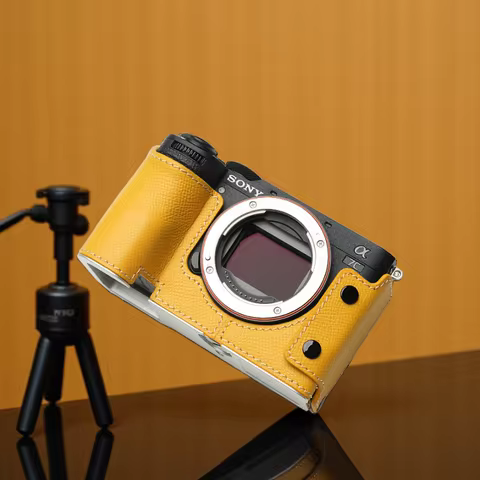 Mr.Stone for Sony A7C2 A7CR Camera Case Cover Protective for SONY a7CⅡ A7CⅠ Case Accessories Handmad