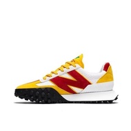 New Balance NB XC-72 Anti slip and wear-resistant retro low cut sports and leisure running shoes for both men and women in white, yellow, and red