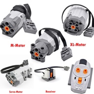 Technic Power Function Building Blocks Motor Battery IR Remote Receiver Compatible Classic brick Kid