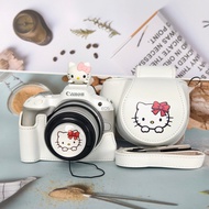 ETAU Canon R50 Camera Case r50 Leather Case R100 R50 Camera Bag Removable Direct Pick-up Battery Pro